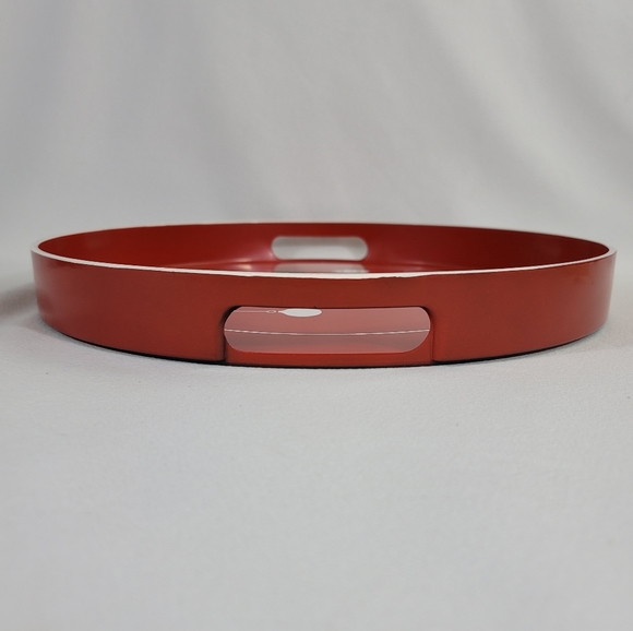 Vtg Himark 7-Piece Lacquerware Tray Set CHRISTMAS ORNAMENTS - Picture 9 of 16